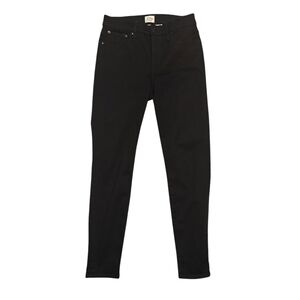 J.Crew Women's 9" Toothpick Classic Black Denim Pants  Size 28